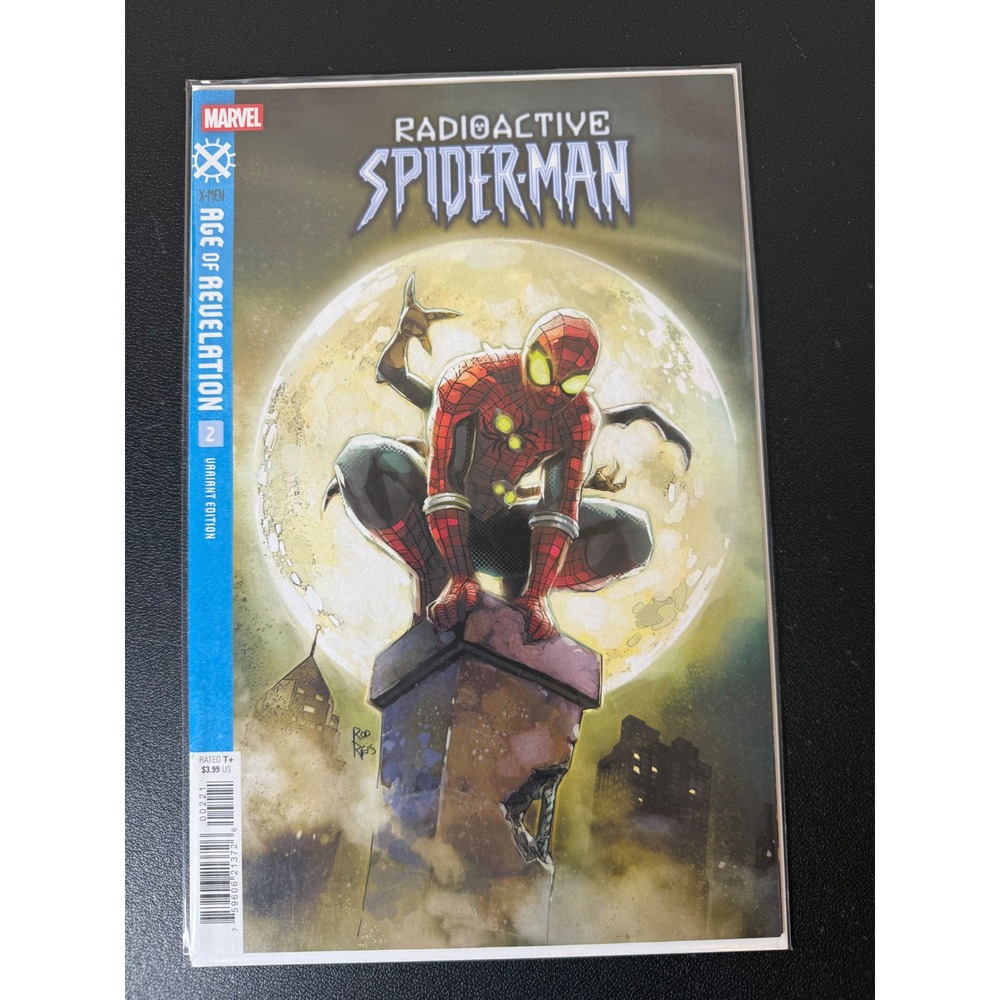 Marvel X-Men Age of Revelation 2 Radioactive Spider-Man Variant Rod Reis Cover